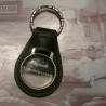 Plymouth Hemigoda leather keychain