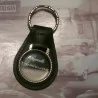 Plymouth Hemigoda leather keychain