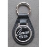 Metal keychain leather Camaro SS (super sport) Automobile USA