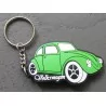 Key ring VW Coc Beetle Green Volkswagen Plastic