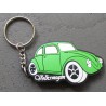 porte clé vw coc coccinelle verte volkswagen plastique
