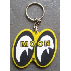 porte clé moon jaune mooneyes import usa plastique souple
