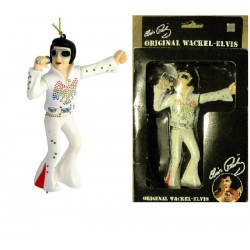 figurine elvis presley dansant pour retroviseur de voiture (blanc) collector figurine elvis presley dansant pour retroviseur de voiture (blanc) collector