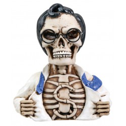 levier de vitesse superman résine statuette pommeau auto