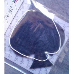 Air freshener ace of spades black auto car universal