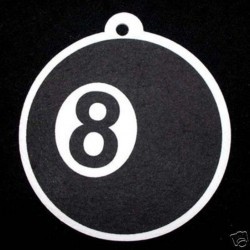 Air freshener 8 ball billiard ball auto universal car