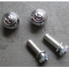 fixation de plaque 8 ball chromé x2 voiture americaine US