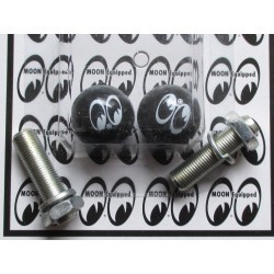 fixation de plaque moon eyes noir mooneyes usa auto moto