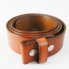 S 95 cm ceinture en cuir véritable marron homme femme pleine fleur