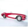 Chevrolet Corvette 3D Convertible Red and White Deco Bar