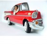 coté chevrolet bel air 1957 et elvis presley 3d déco mur