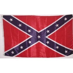 drapeau rebel nylon 150x90 flag biker rock roll general lee