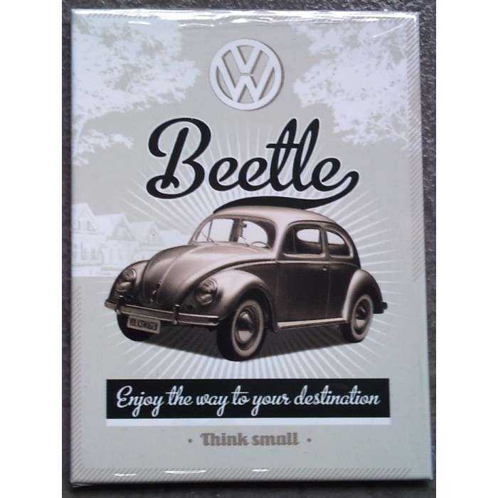 Nostalgic Art Carte Postale en Tôle Métal VW le Grande Tag pour Volkswagen