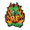 pendule rat fink flammes 3D tres rare kustom big daddy roth