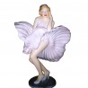 statue géante marilyn monroe robe blanche pin up usa