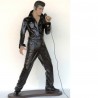 statue geante elvis presley vetements noirs taille réel bar