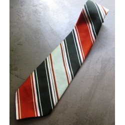 retro cravate ancienne rockabilly verte blanc rouge old