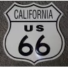 Route 66 Coat of Arms California Advertising Tole USA Loft