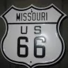 Route 66 Coat of Arms Missouri Advertising Tole USA Loft