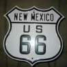 Route 66 Coat of Arms New Mexico Advertising Tole Loft USA