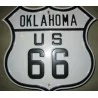 Route 66 Coat of arms Oklahoma advertising tole USA Loft