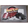 Hot Rod Plate d American Street Advertising Tole USA