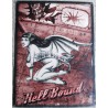 plaque diablesse bombardier tole deco avion pub affiche loft