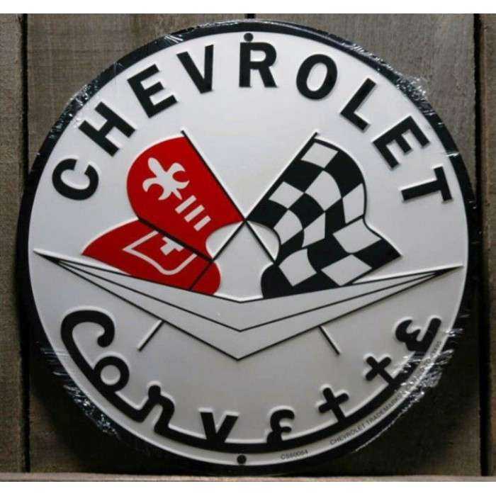 Plaque Chevrolet Corvette 20 cm – Etoile Auto49 Plaque Chevrolet Corvette 20 cm – Etoile Auto49