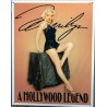 Marilyn Monroeen Guepiere Plaque at Hollywood Legend Tole