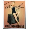 Marilyn Monroeen Guepiere Plaque at Hollywood Legend Tole