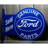 Ford double-sided plate genuine parts sold here tole metal