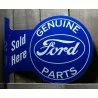 Ford double-sided plate genuine parts sold here tole metal