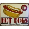 hot dog plate best in town tole deco diner restaurant usa