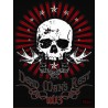 plaque crane hirondelle 40x30cm dead mans rest style rockabilly tole affiche