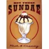 plate ice sundae tole deco diner pub glacier usa bar