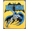 Super Hero Plate Batman Yellow Viellit Tole Poster USA