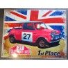 plaque mini austin drapeau anglais 1st place tole pub course