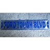 Ford Blue street sign