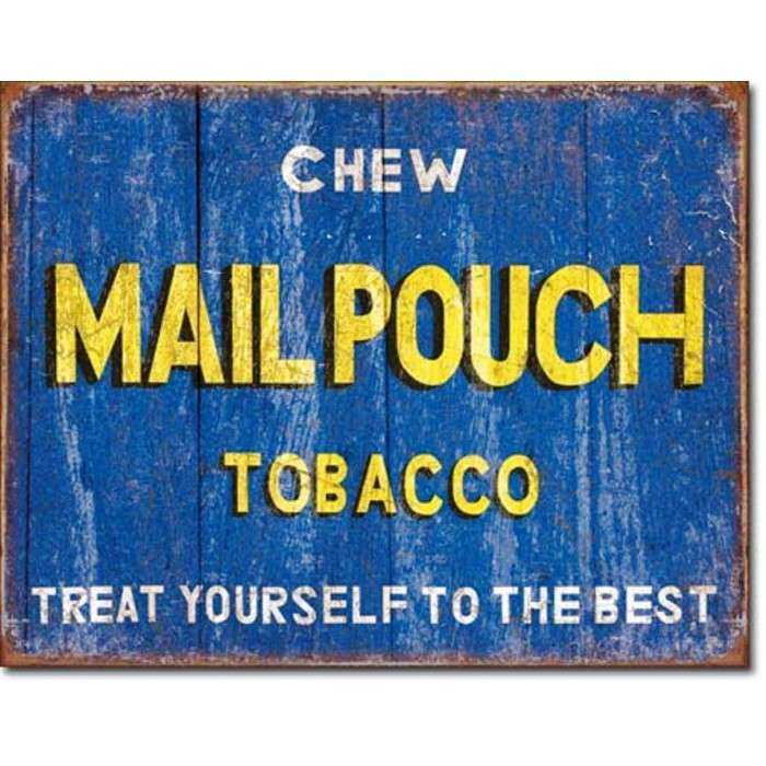 Pouch tobacco deco mall plate kitchen bar restaurant usa