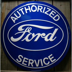 plaque ford authorized...