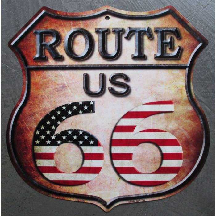 Capsule vintage Route 66 - Déco murale/Plaques vintages - decovintage