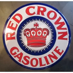 Plate Red Crown Gasolin...