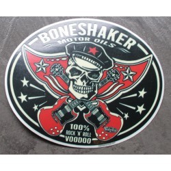 sticker crane capitaine guitare boneshaker autocollant