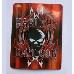 sticker harley davidson crane rect autocollant biker motard
