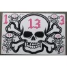 Sticker board Crane 13 pink Pirate Biker sticker