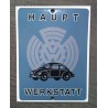 Mini Enamelled plate VW Haupt Cox Beetle Volkswagen Tole