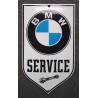 mini plaque emaillée BMW service tole email deco garage