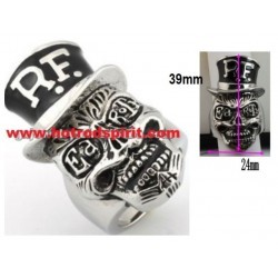Knight Ed Roth Rat Fink 7.5 US Stainless Steel Men's Ring Kustom Kulture Knight Ed Roth Rat Fink 7.5 US Stainless Steel Men's Ring Kustom Kulture