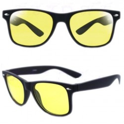 lunette de soleil style année 50 verre jaune vision nuit