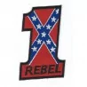 patch N°1 rebel badge thermo-adhesive biker biker rock roll